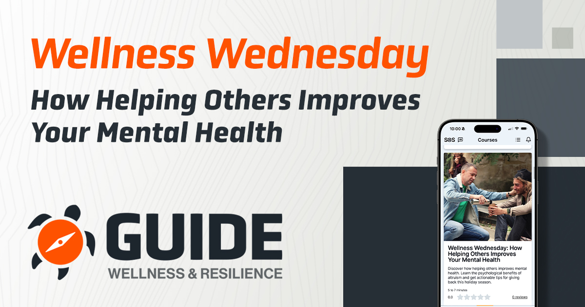 Wellness Wednesday: How Helping Others Improves Your Mental Health