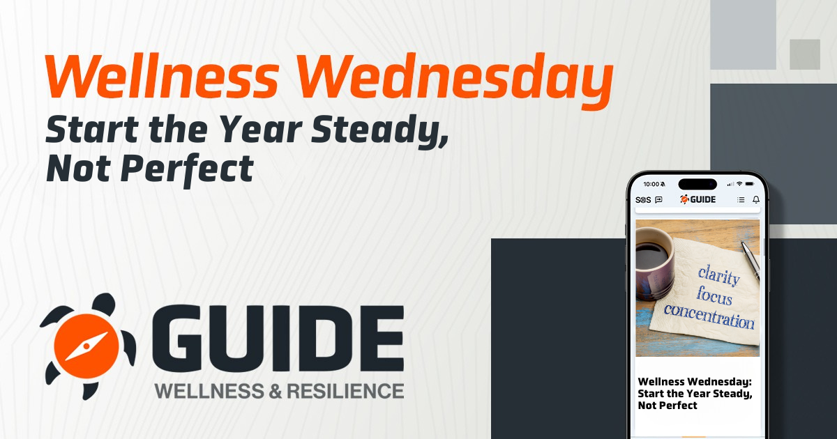 Wellness Wednesday: Start the Year Steady, Not Perfect