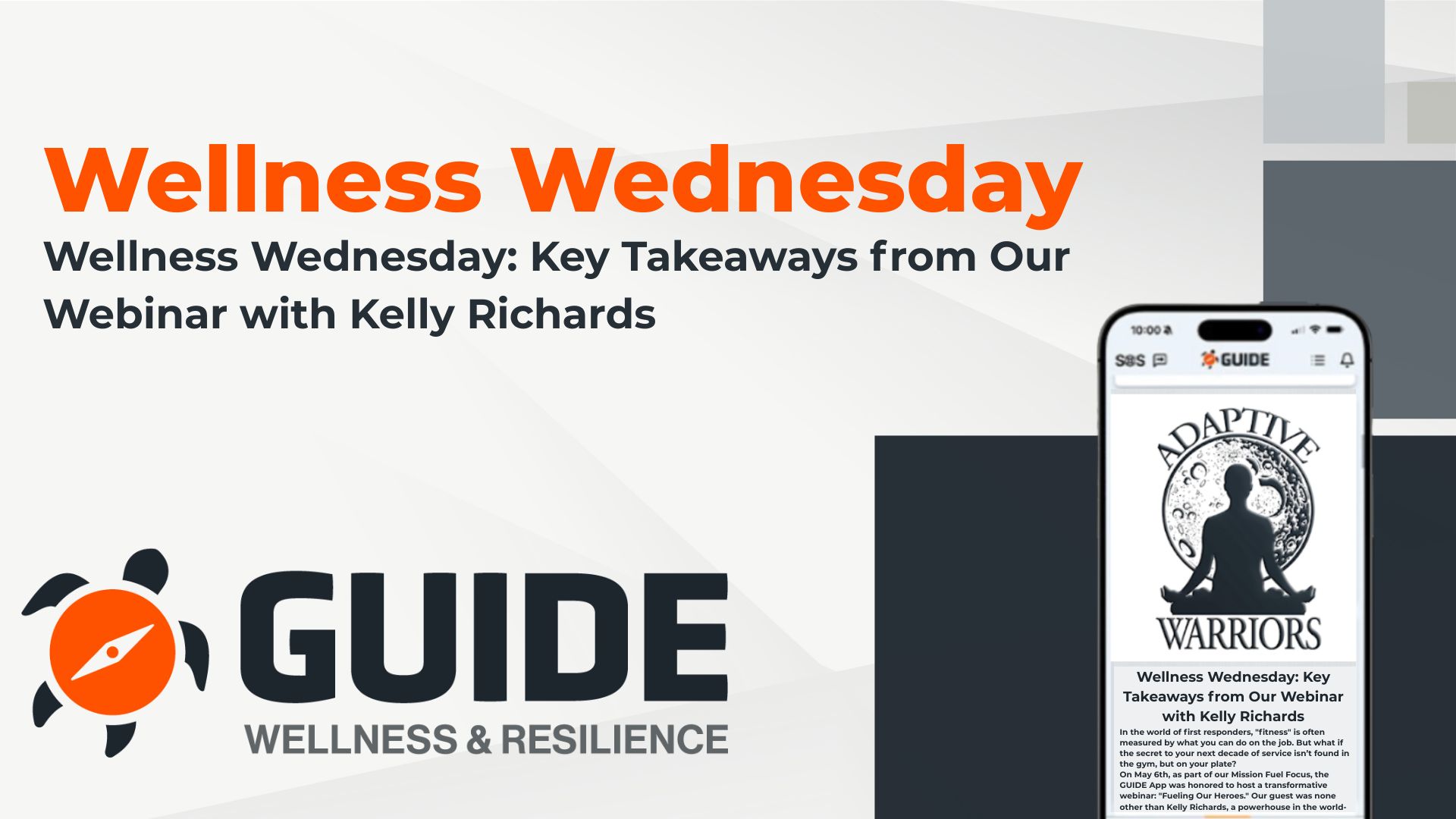 Wellness Wednesday: Key Takeaways from Our Webinar with Kelly Richards