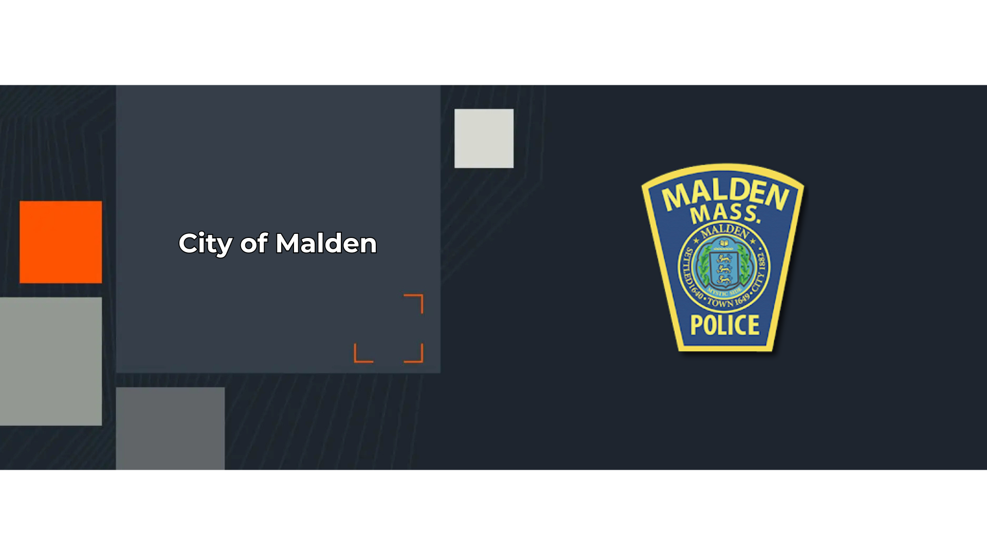 City Of Malden Landing Page Banner